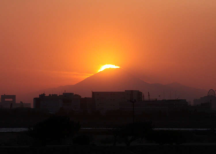 Melihat Diamond Fuji!