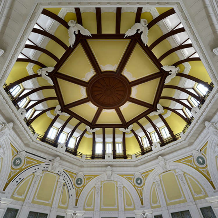 The Symbolic South and North Domes