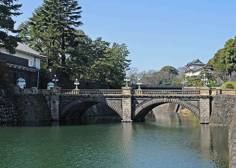 皇居に架かる二重橋