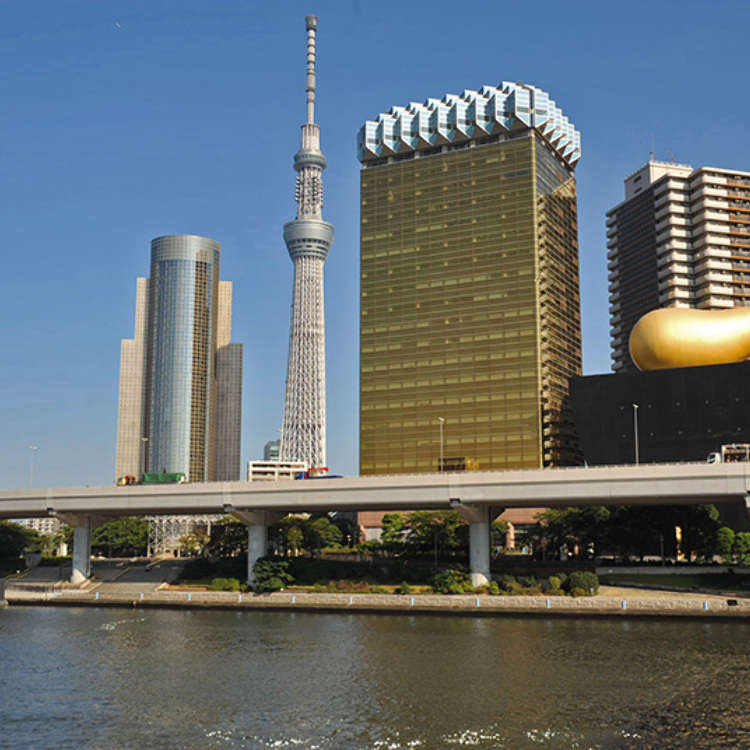 The Surroundings of Azuma-bashi Bridge