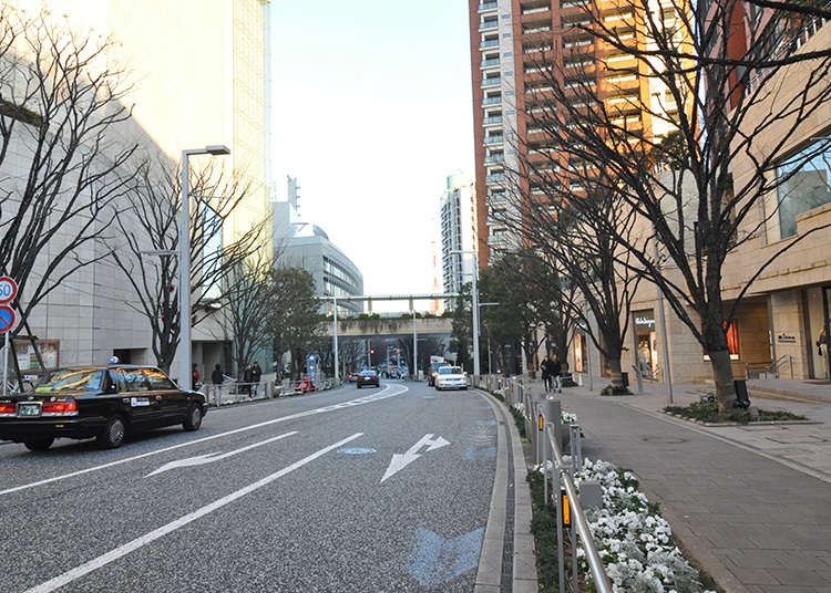 精心打造的购物街道
