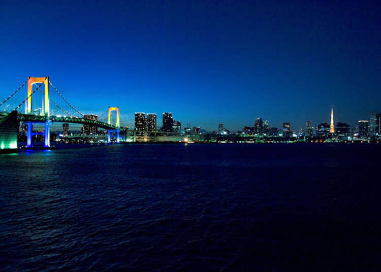 Shibaura, Ayo Menyeberangi Rainbow Bridge