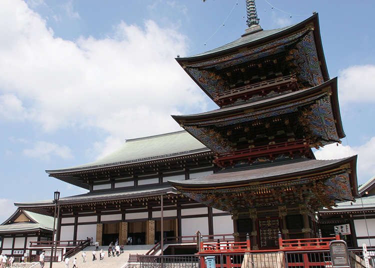 1000年以上の歴史を誇る成田随一の寺院