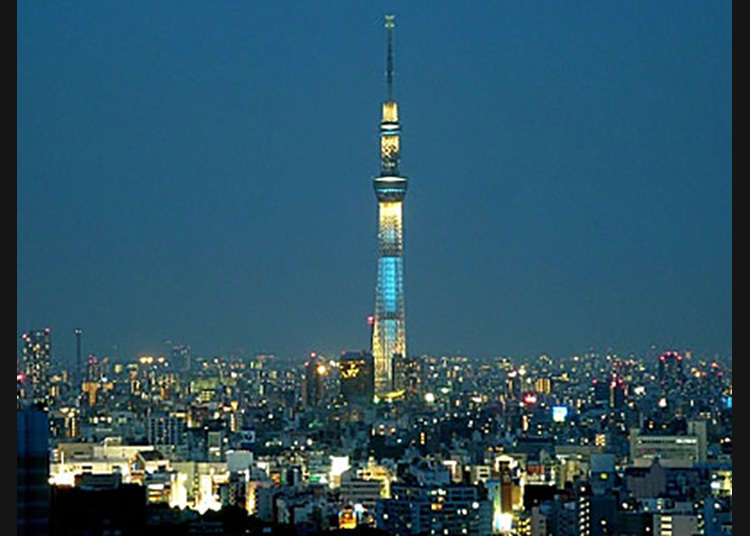 【後樂園】從展望台遠眺夜景