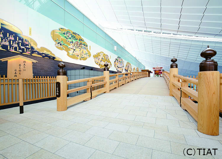 重現往日旅行出發點的「羽田日本橋」