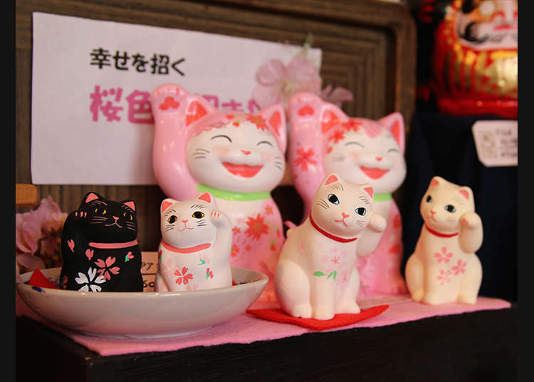一提到谷中,就想到猫咪,去买猫咪小物件吧