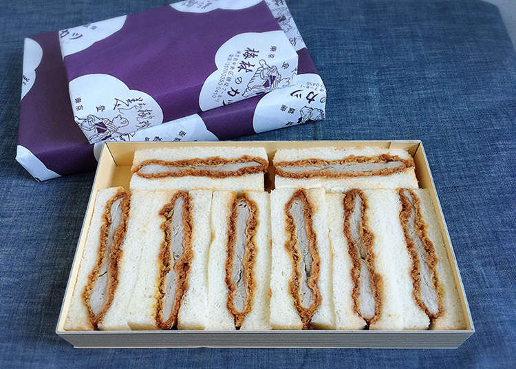 안심 돈가스 샌드위치는 테이크아웃도 OK