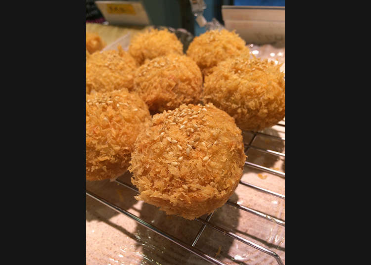 大家尝尝可乐饼的真正美味吧