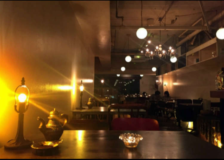 Enjoy a late lunch at Zarigani Café