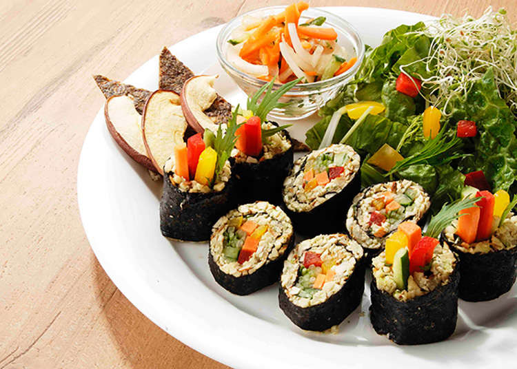 ซูชิม้วนถั่วบดไร้ข้าว !