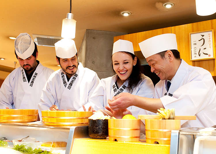 Pengalaman membuat nigiri di