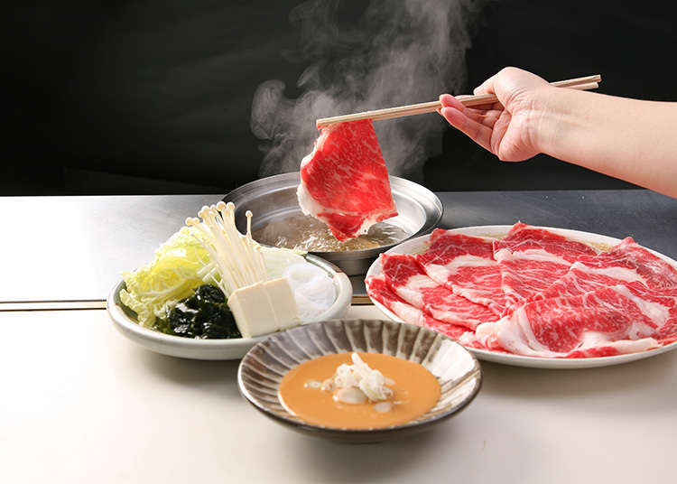 「しゃぶせん」のコースで日本を味わう