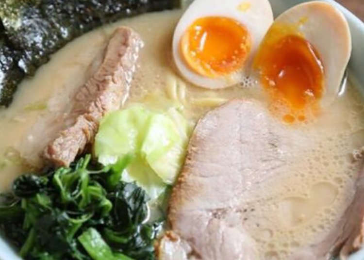 浓厚的面汤和紫菜很有特点!“浅草队”