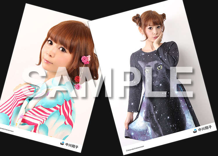 Japanese idols' portrait photo prints