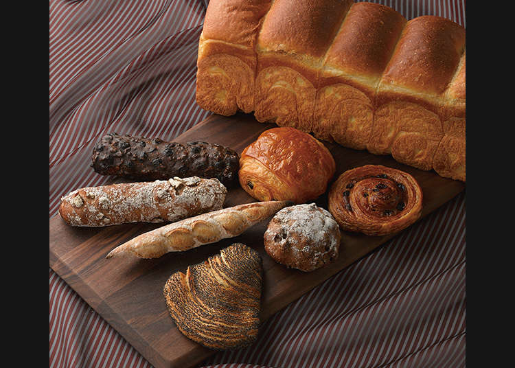 Bread from a two-star rated restaurant sold at Wako