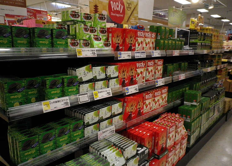 要採買大量的伴手禮就到食品賣場去