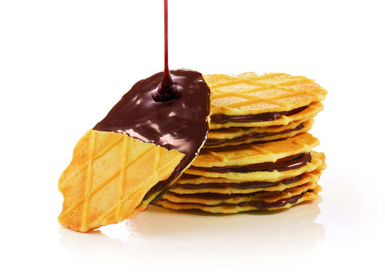 คุกกี้แซนด์วิชวาฟเฟิลช็อกโกแลตโตเกียว (Tokyo Choco Sand Waffle Cookie)