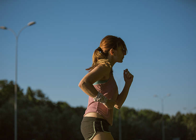 Jogging around the Imperial Palace