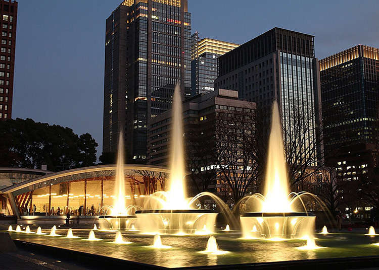 欣賞打燈夜景