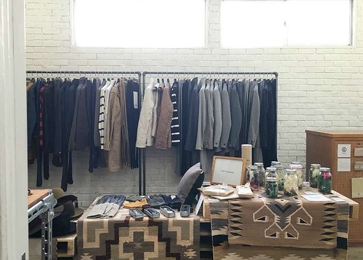 Sophisticated boutiques surrounded by greenery with carefully selected items