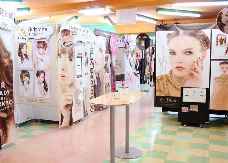 Berfoto dengan Mesin Purikura di Game Center