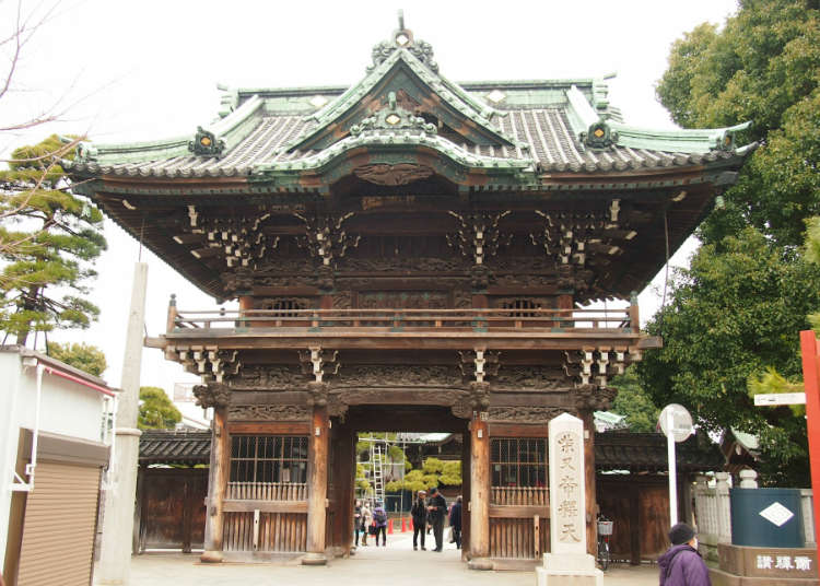 造訪柴又的熱門景點「柴又帝譯天」