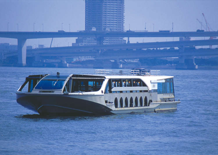 8. Take a Mini Cruise and Enjoy Odaiba’s Scenery by Sea Bus