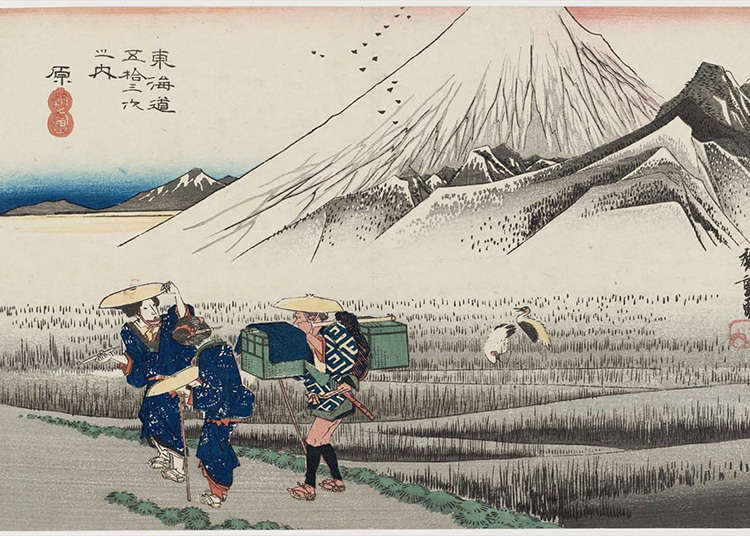 帶給人強烈印象的浮世繪畫法