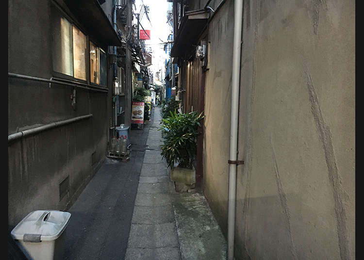 Deretan rumah di shitamachi