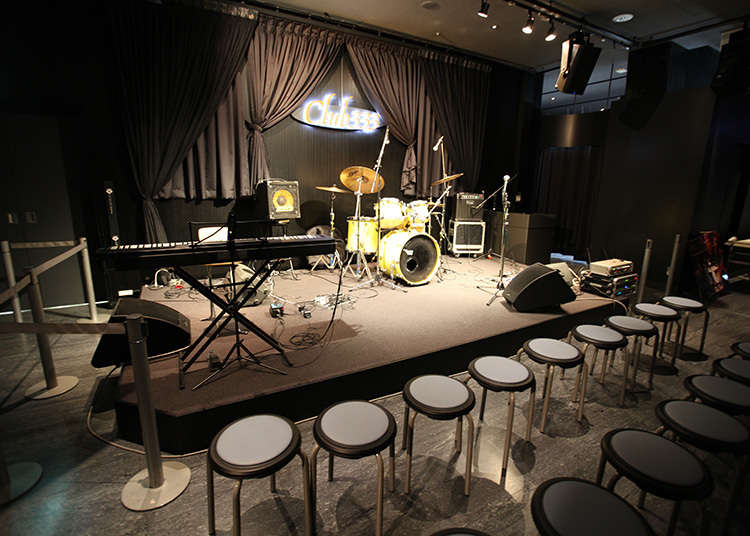 Tempat di mana anda dapat menikmati muzik di Tokyo Tower