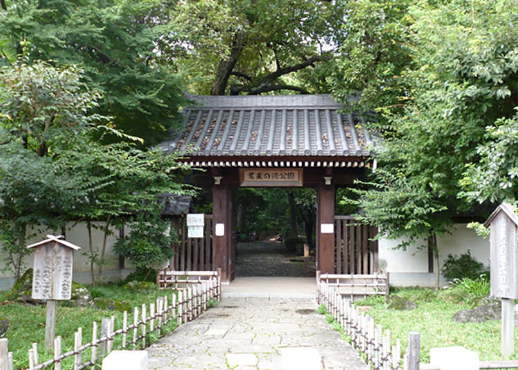 滝がある「名主の滝公園」