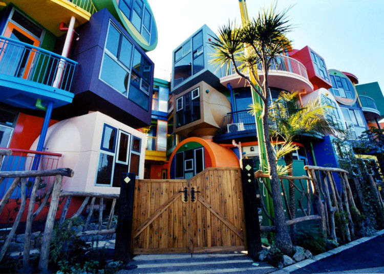 Seni bina Tokyo yang terlampau unik "MITAKA Tenmei Hanten Jutaku" (Reversible Destiny Lofts MITAKA)