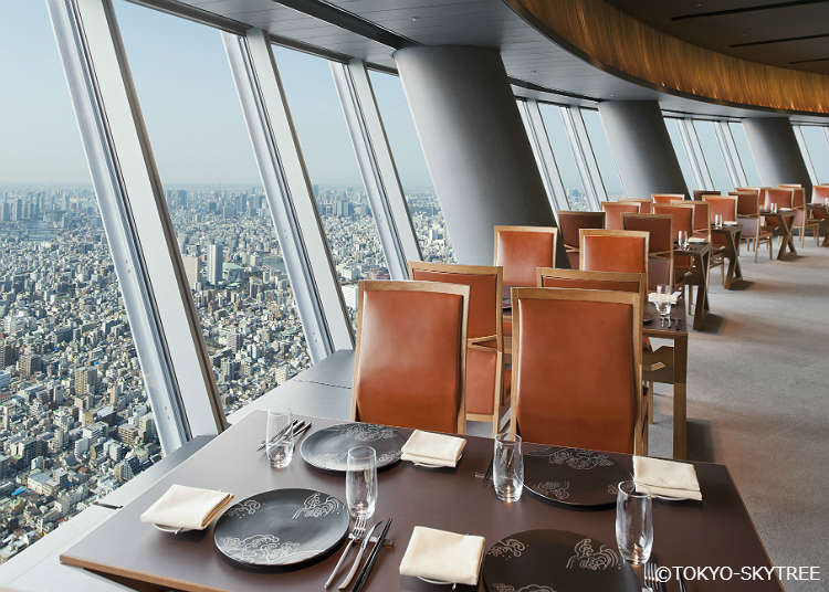 ลิ้มรสอาหารที่ "Sky Restaurant 634"