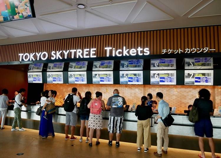 實地走訪東京晴空塔的展望台,票價和小提醒