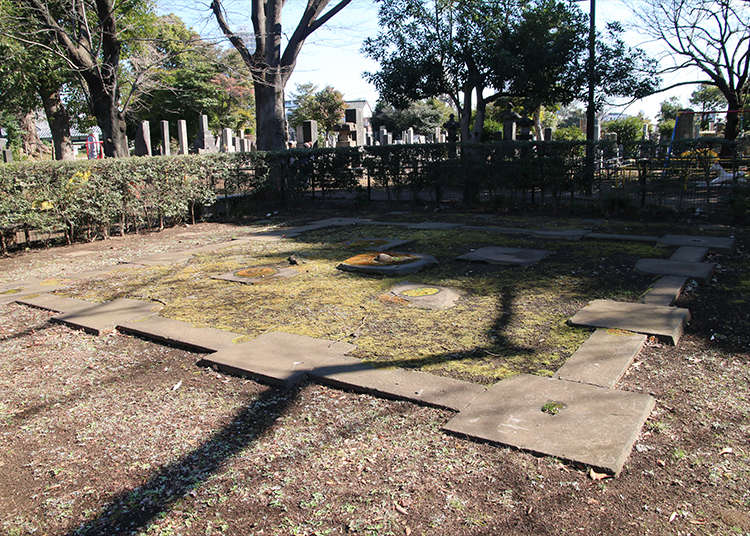 Remains of five-storied pagoda in its vast site