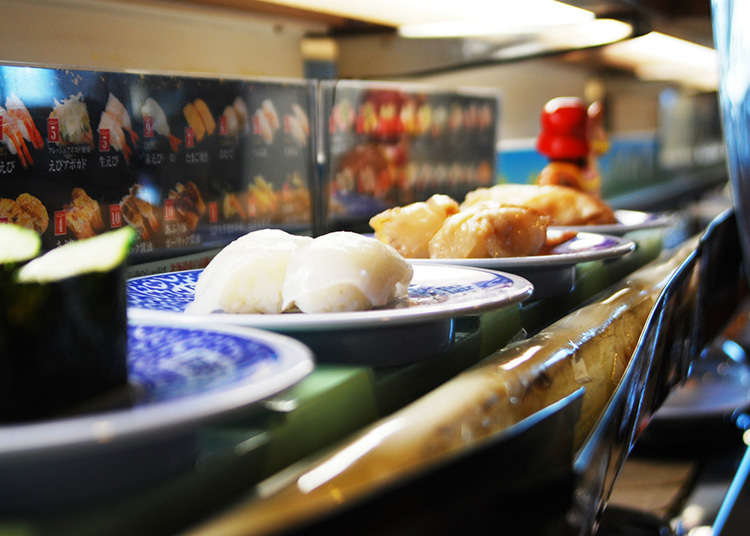 Sejarah restoran sushi bergerak.