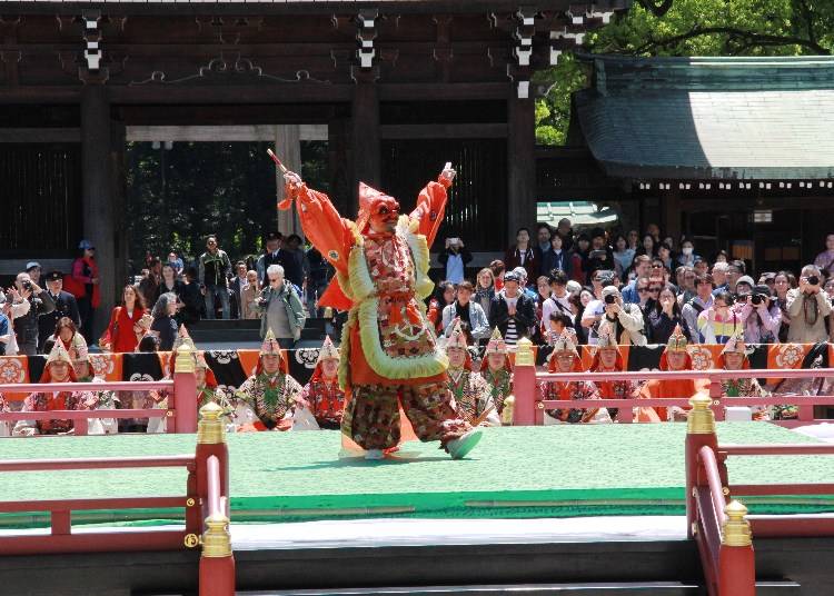 「明治神宮春の大祭」で伝統芸能を鑑賞