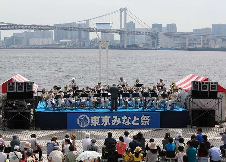 Melawat kapal yang jarang ditemui di "TOKYO PORT FESTIVAL"