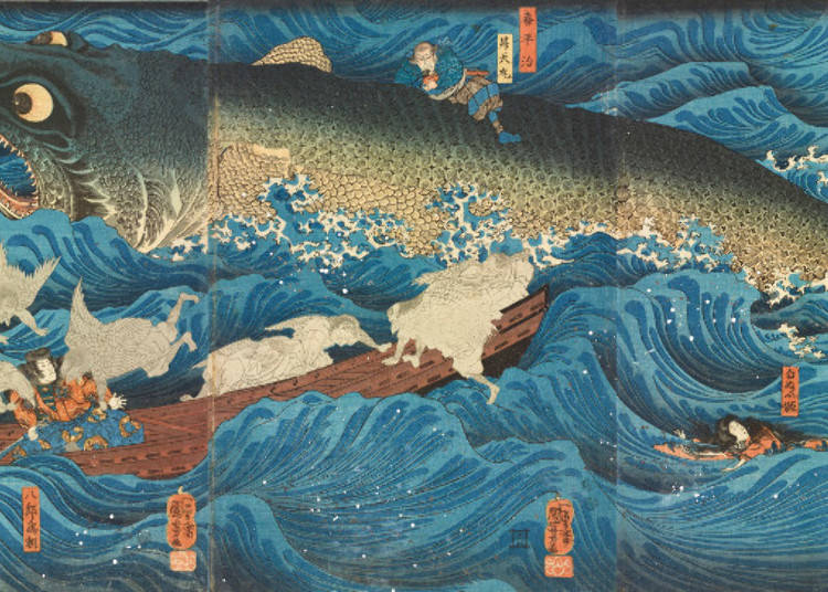馬琴和國芳·國貞 八犬傳和弓張月