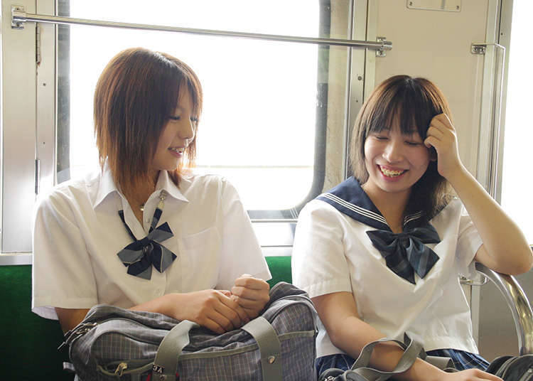 車内では大きな声で騒がない