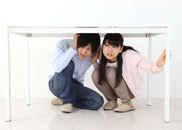 地震が来たら何をすべきか