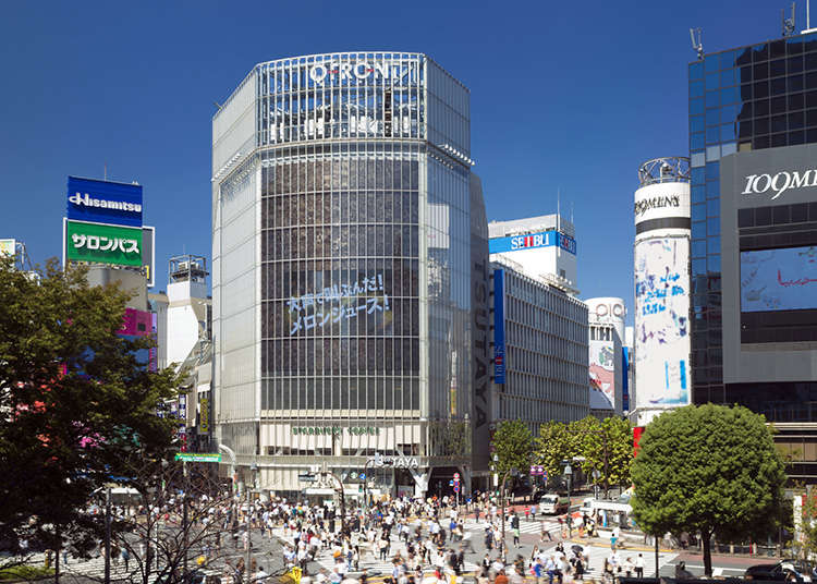 Shibuya dan Harajuku dahulu dan sekarang.