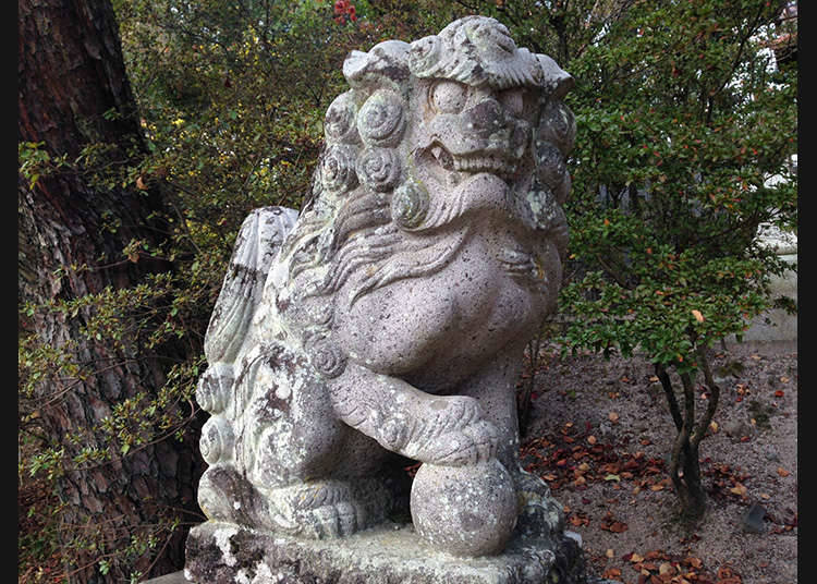 Komainu, Penjaga Kuil