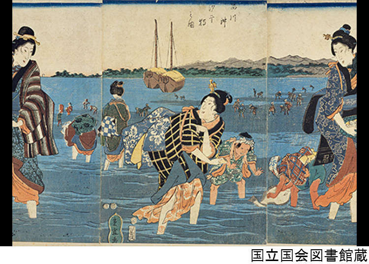 舊時曾為品川外海的台場
