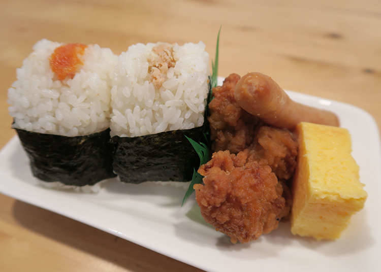 ทานโอะนิกิริ (ข้าวปั้น) เป็นอาหารรองท้องกันเถอะ