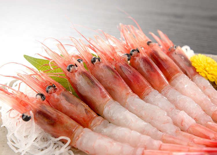 刺身にする魚介類