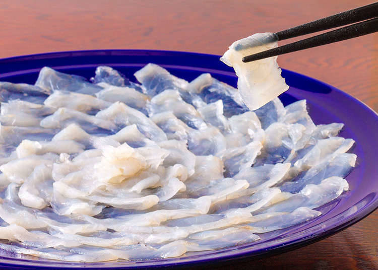 河豚生魚片