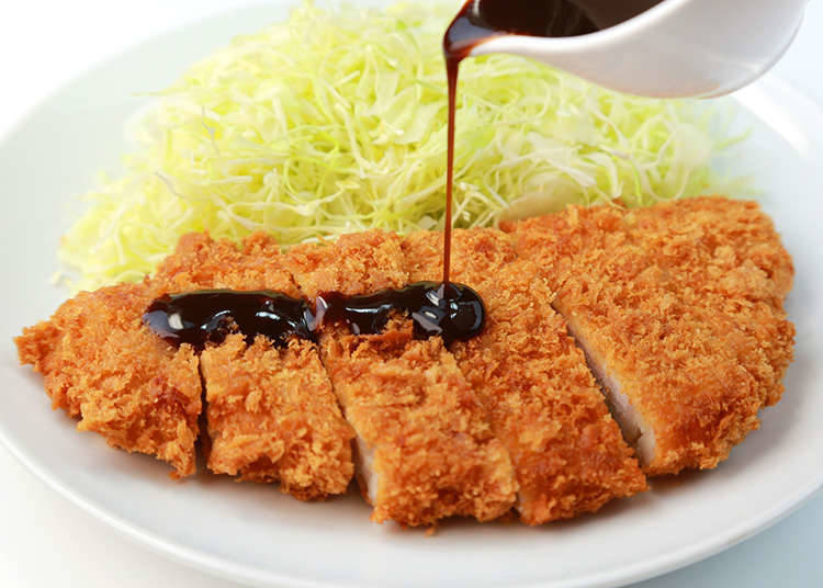 日式炸豬排的醬料
