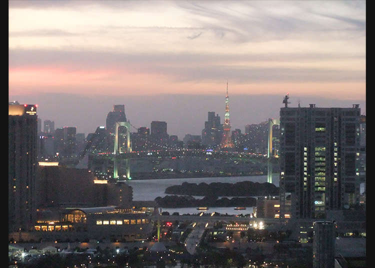 View Tokyo from the Telecom Center’s Observatory