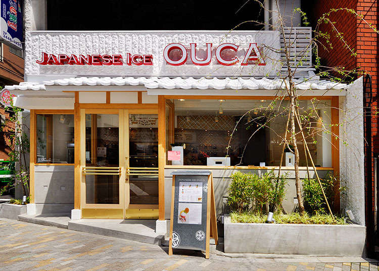 和風洋溢的「Japanese Ice櫻花」
